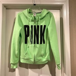 PINK Zip up hoodie jacket
